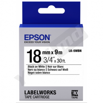 Tape Epson LK5WBN (C53S655006)